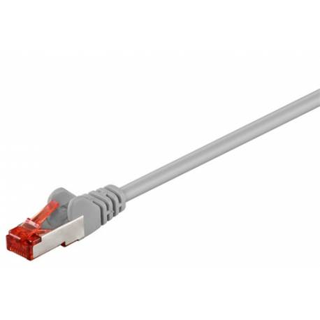 PATCH CABLE S/FTP CAT6 0.15 m GREY