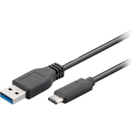 CABLU USB 3.0 0.5 m NEGRU