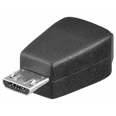 ADAPTOR MICRO USB 2.0 - MINI USB TIP B