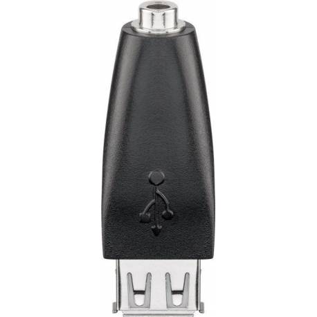 ADAPTOR USB 2.0- MAMA 3.5 mm STEREO