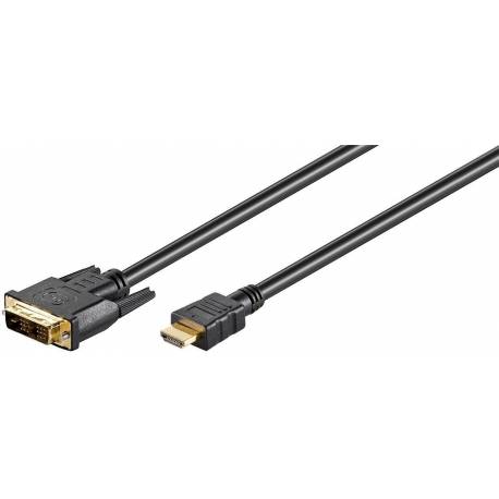 CABLU HDMI TATA-DVI D TATA 1.5m