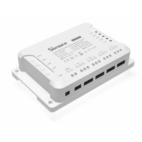 Sonoff 4CH PRO (R3) WiFi + RFsmart relay switch with 4channels, NO/NC and drycontact support