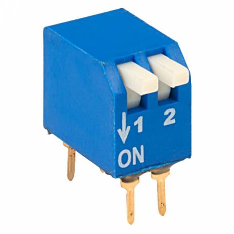 DIP SWITCH 2 CT PIANO