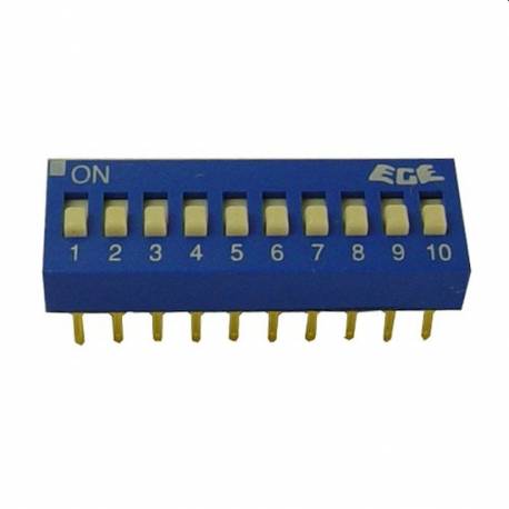 DIP SWITCH 10 CT