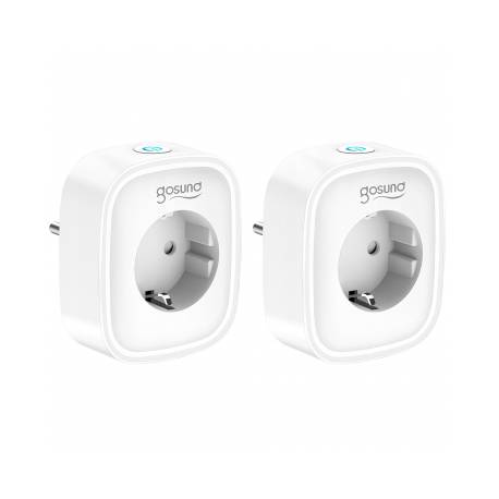 Smart plug, EU type, 16A, white color, SP1-2pack
