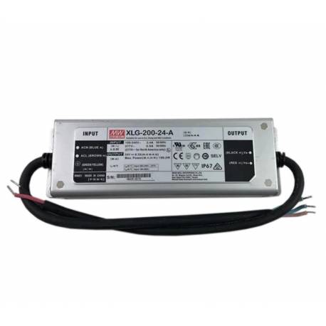 SURSA XLG-200-24-A 24V/8A IP67 MEAN WELL