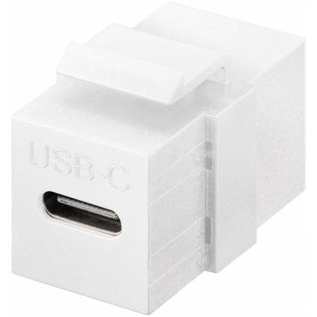 CONECTOR TIP KEYSTONE, MUFA USB-C, USB 3.2 GEN 2 (10 Gbit/s)
