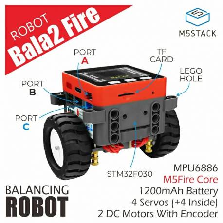 KIT ROBOT BALA2 FIRE